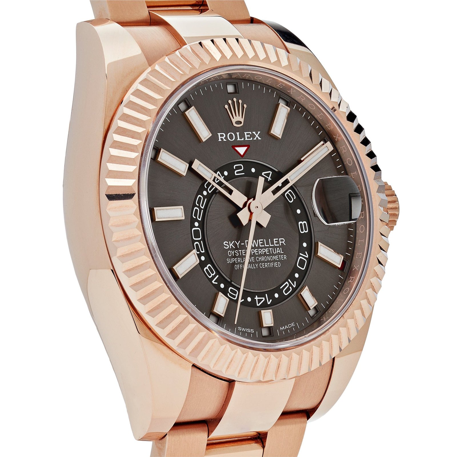 Rolex Sky-Dweller 326935 Rose Gold Rhodium Slate Grey Dial (2022)