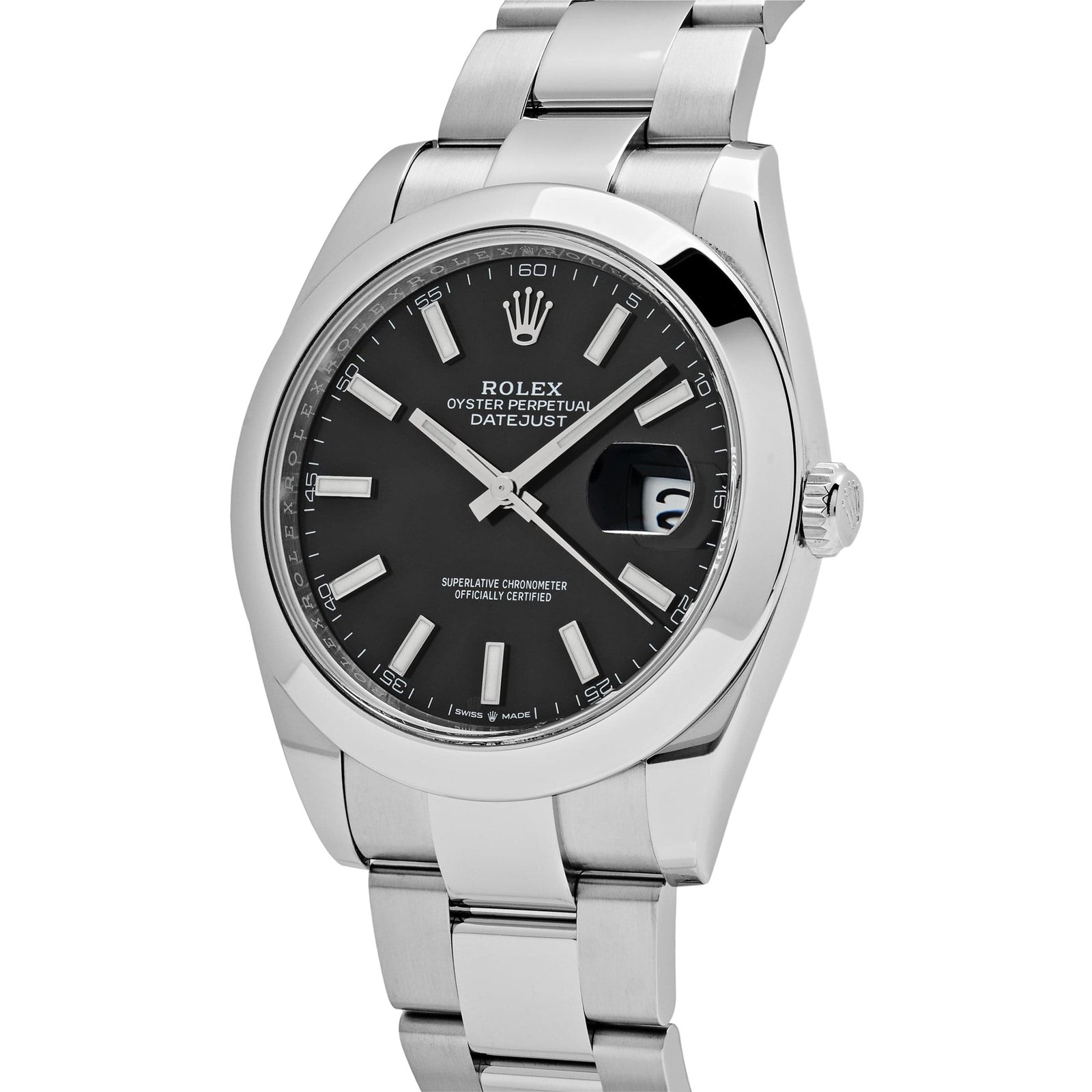 Rolex Datejust 41 126300 Stainless Steel Black Dial Oyster (2024)