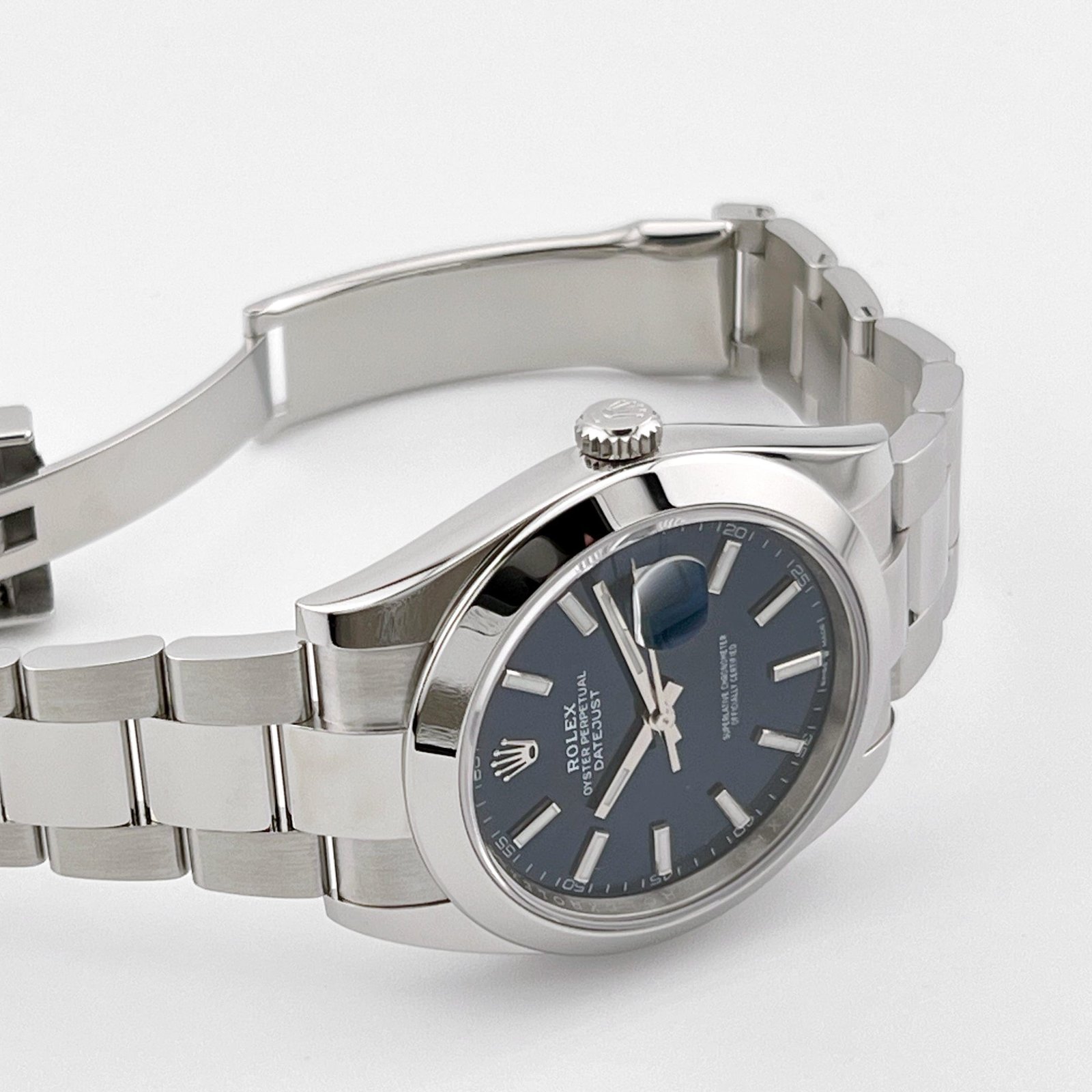 Rolex Datejust 41 126300 Stainless Steel Blue Dial Oyster