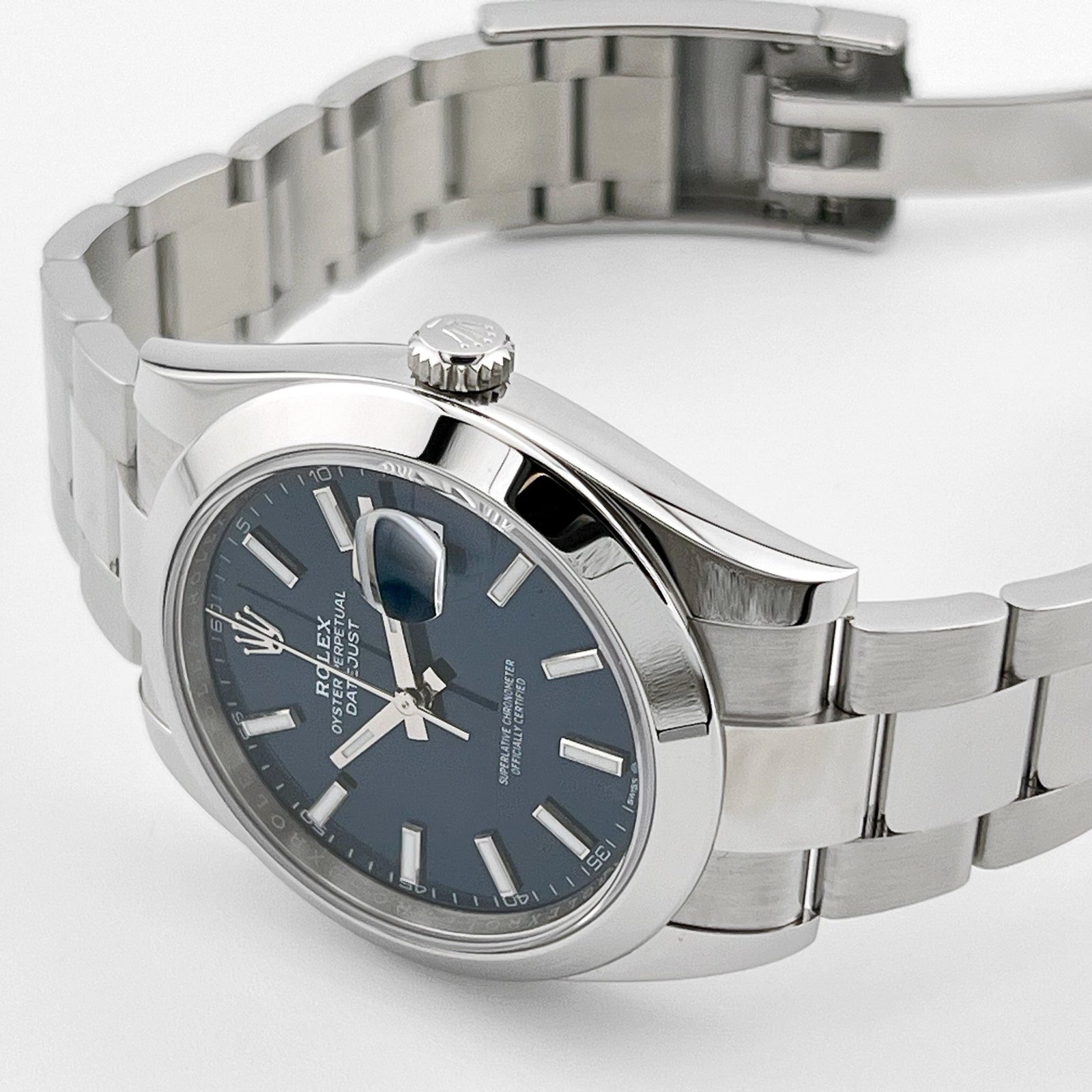 Rolex Datejust 41 126300 Stainless Steel Blue Dial Oyster