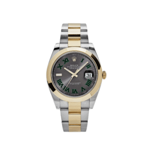 Rolex Datejust 41 126303 'Wimbledon' Yellow Gold Stainless Steel Slate Dial (2020)