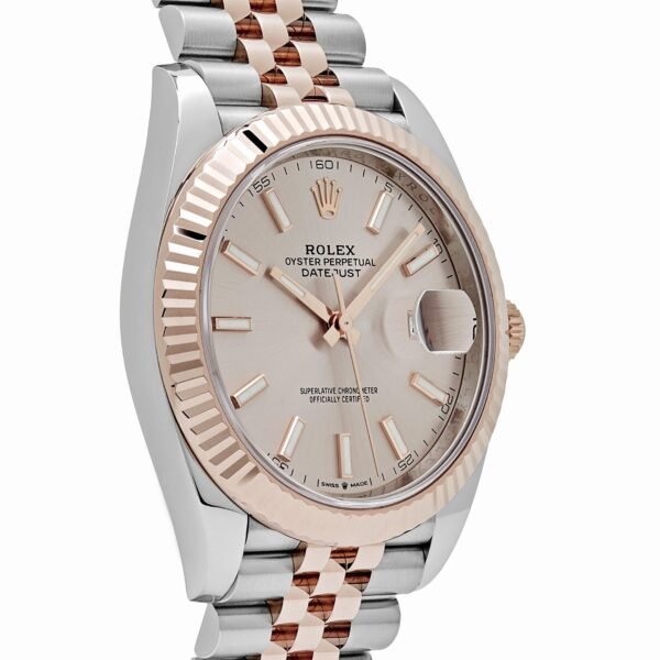 Rolex Datejust 41 126331 Rose Gold Stainless Steel Sundust Dial Jubilee (2024)