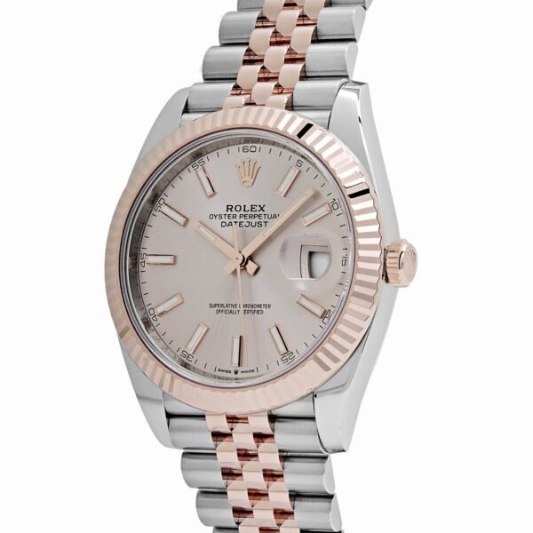 Rolex Datejust 41 126331 Rose Gold Stainless Steel Sundust Dial Jubilee (2024)
