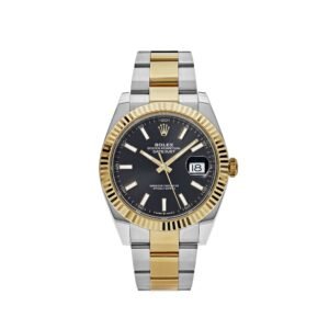 Rolex Datejust 41 126333 Yellow Gold Stainless Steel Black Dial Oyster (2024)