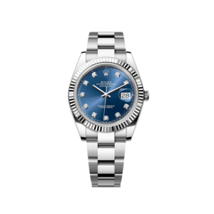 Rolex Datejust 41 126334 Stainless Steel Blue Diamond Dial Oyster (2024)