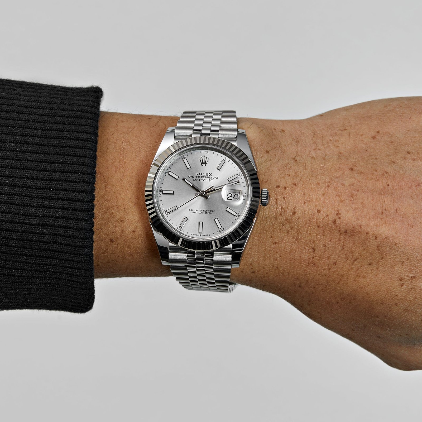 Rolex Datejust 41 126334 Stainless Steel Silver Dial Jubilee (2023)