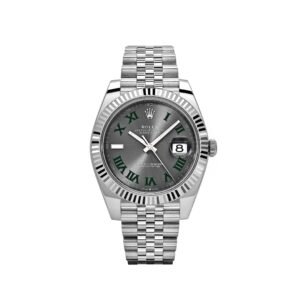 Rolex Datejust 41 126334 'Wimbledon' Stainless Steel Slate Dial Jubilee (2025)