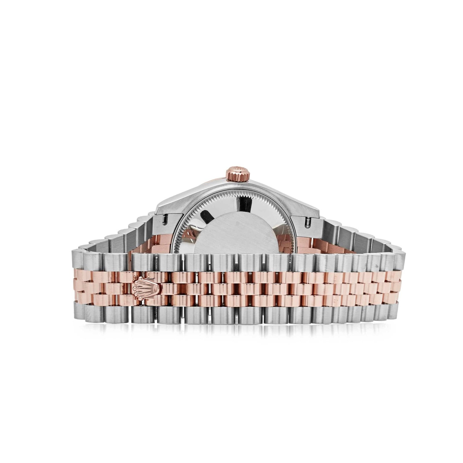 Rolex Datejust 31 278271 'Ladies' Rose Gold Stainless Steel Roman Chocolate Dial Jubilee (2024)