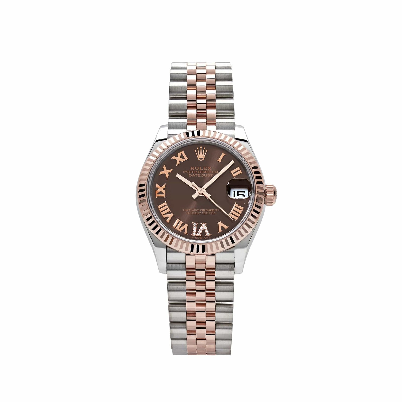 rolex-datejust-278271-rose-gold-stainless-steel-roman-chocolate-dial-jubilee-2021-rolex-42138602569972