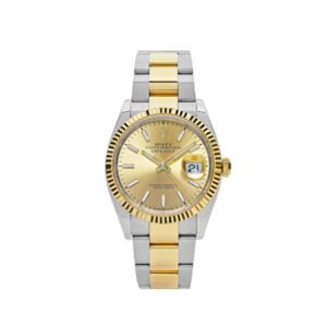 Rolex Datejust 41 126333 Stainless Steel Yellow Gold Champagne Dial Oyster (2023)