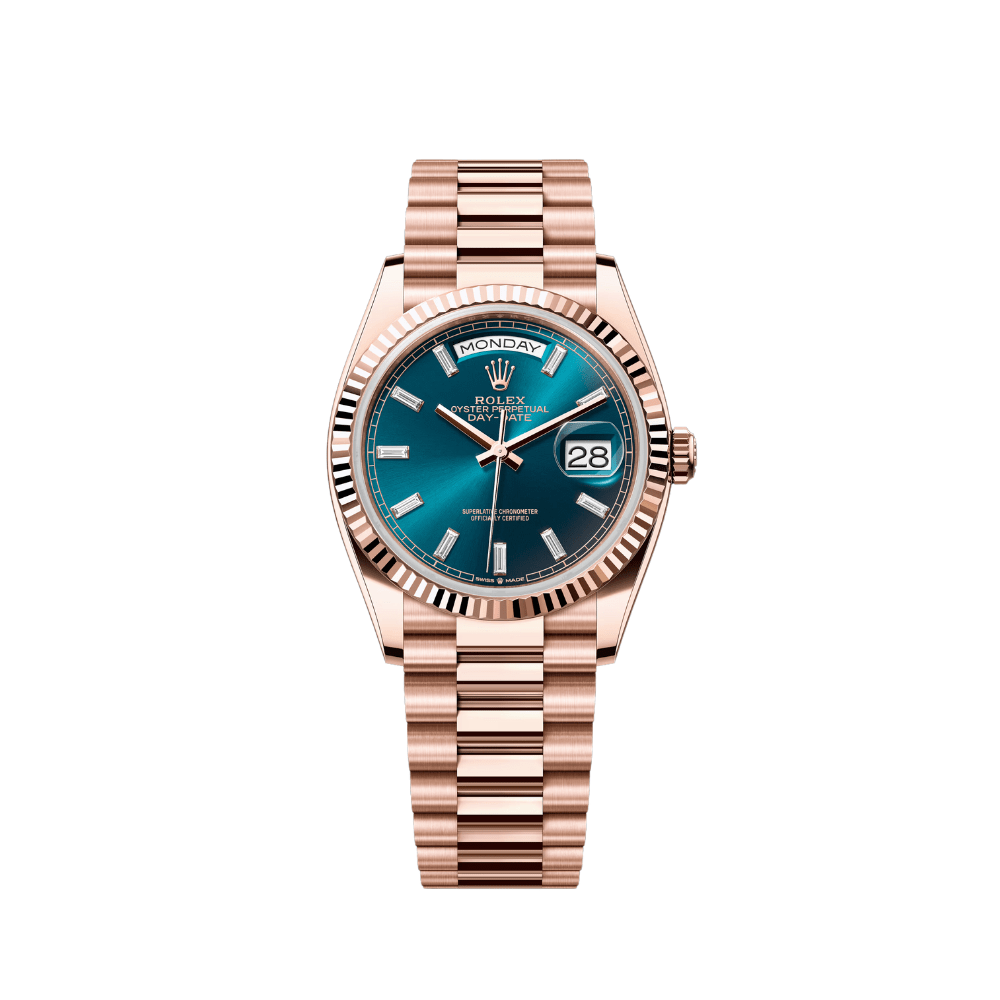 rolex-day-date-128235-rose-gold-blue-green-baguette-marker-dial-rolex-43323642249460