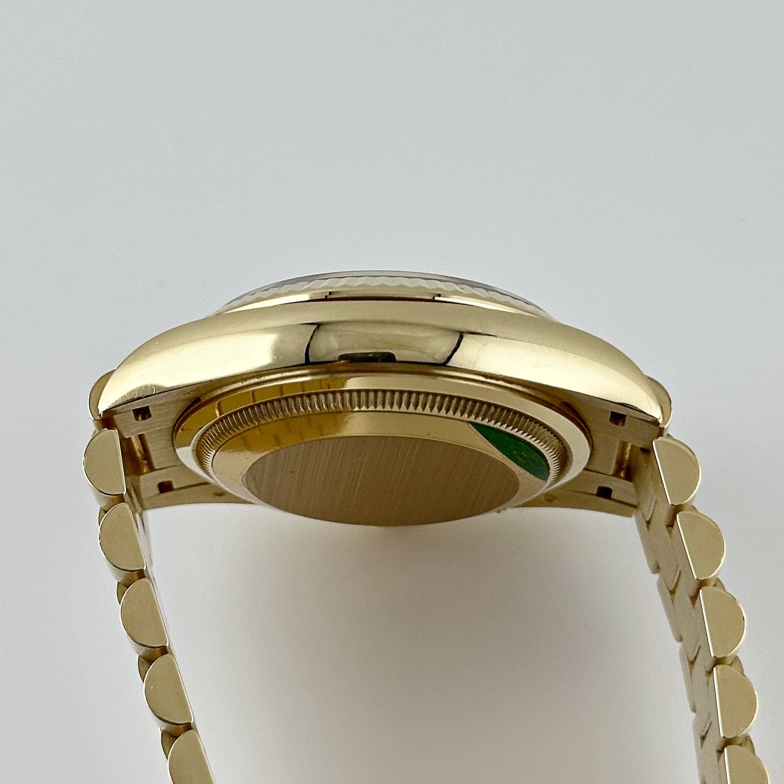 Rolex Day-Date 36 128238 Yellow Gold Green Ombré Diamond Dial
