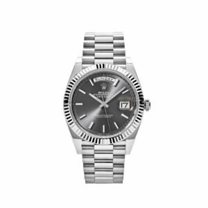 Rolex Day-Date 40 228239 White Gold Slate Rhodium Grey Dial (2024)