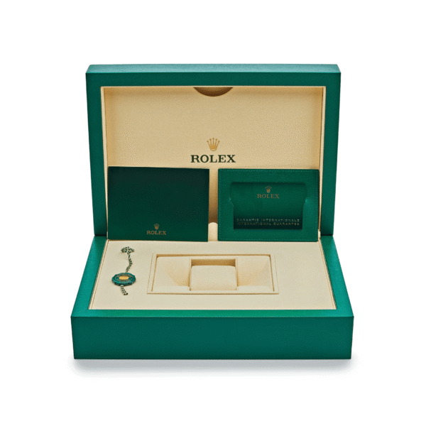 Rolex Day-Date 40 228345RBR Rose Gold Diamond Bezel Slate Ombre Dial