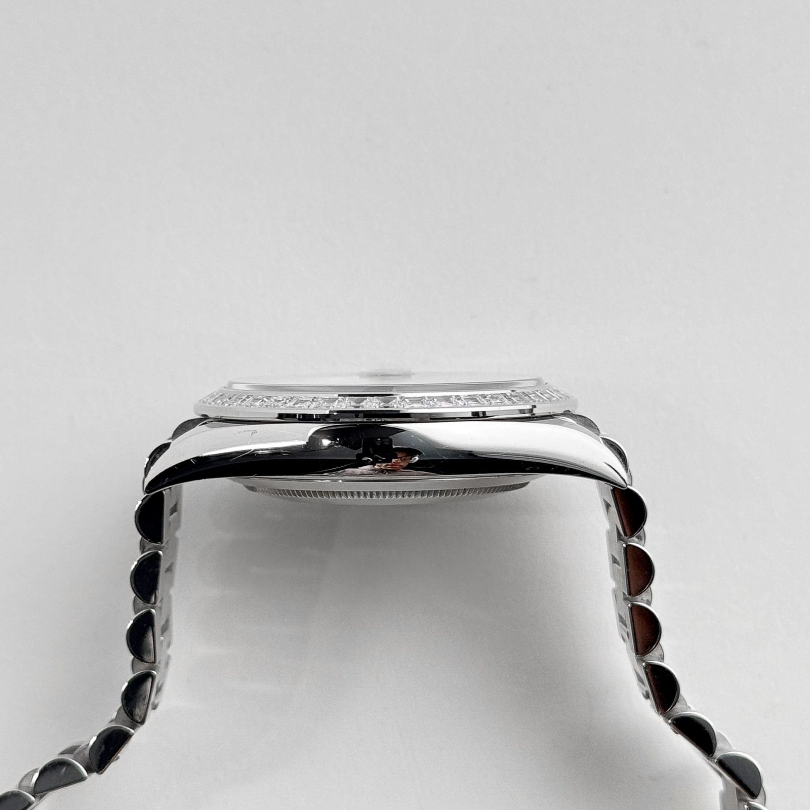 Rolex Day-Date 40 228396TBR Platinum Diamond Bezel Ice Blue Diamond Dial (2017)