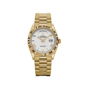 Rolex Day-Date 36 128238 Yellow Gold White Dial (2022)