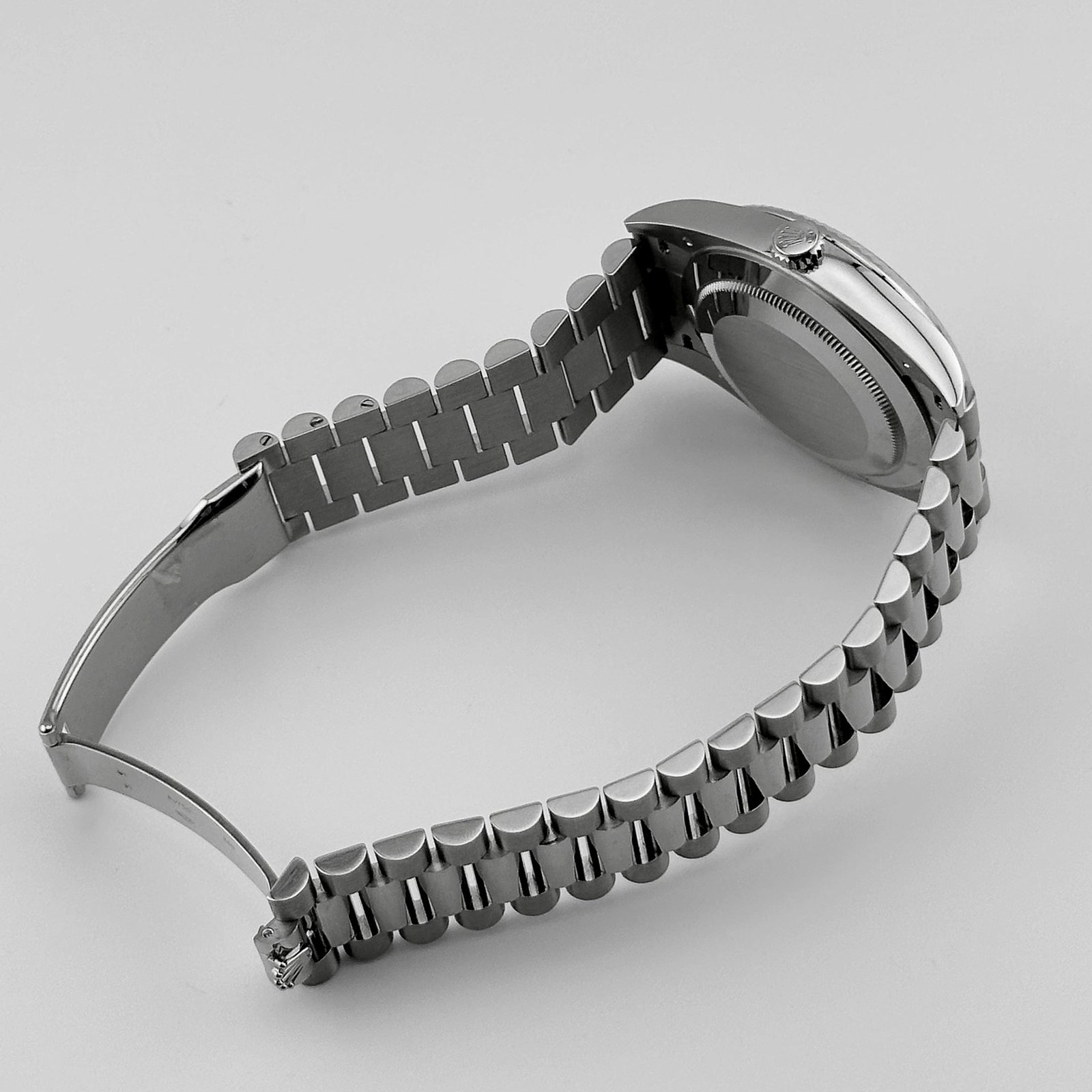 Rolex Day-Date 40 228239 White Gold Blue Ombre Roman Numeral Dial (2024)