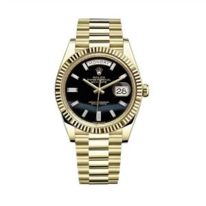 Rolex Day-Date 40 228238 Yellow Gold Black Onyx Dial