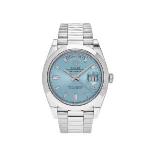 Rolex Day-Date 40 228206 Platinum Ice Blue Diamond Dial (2018)