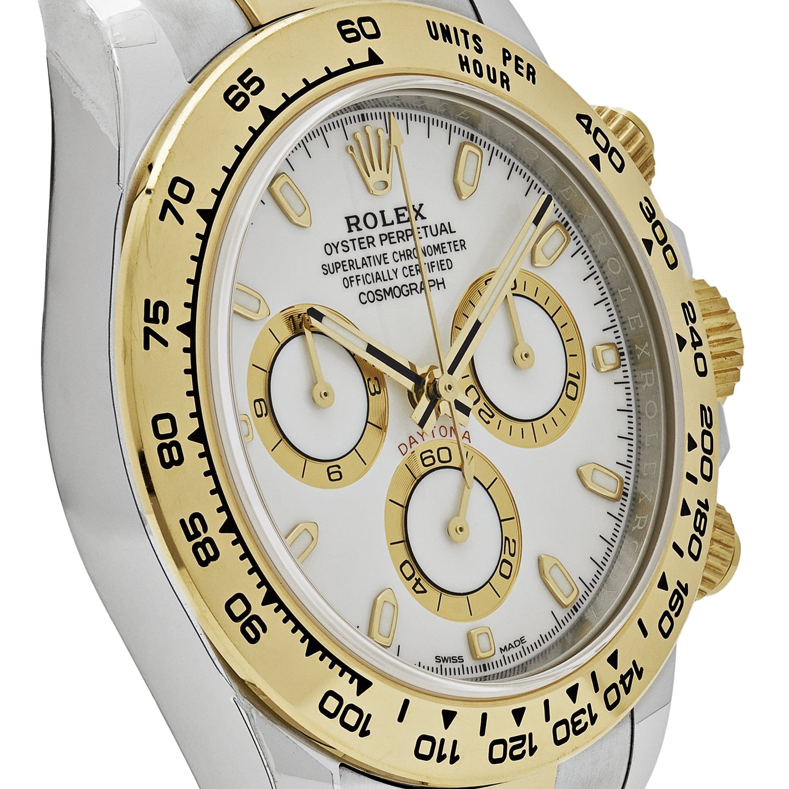 Rolex Daytona 116503 Two-Tone Yellow Gold Stainless Steel White Dial (2020)