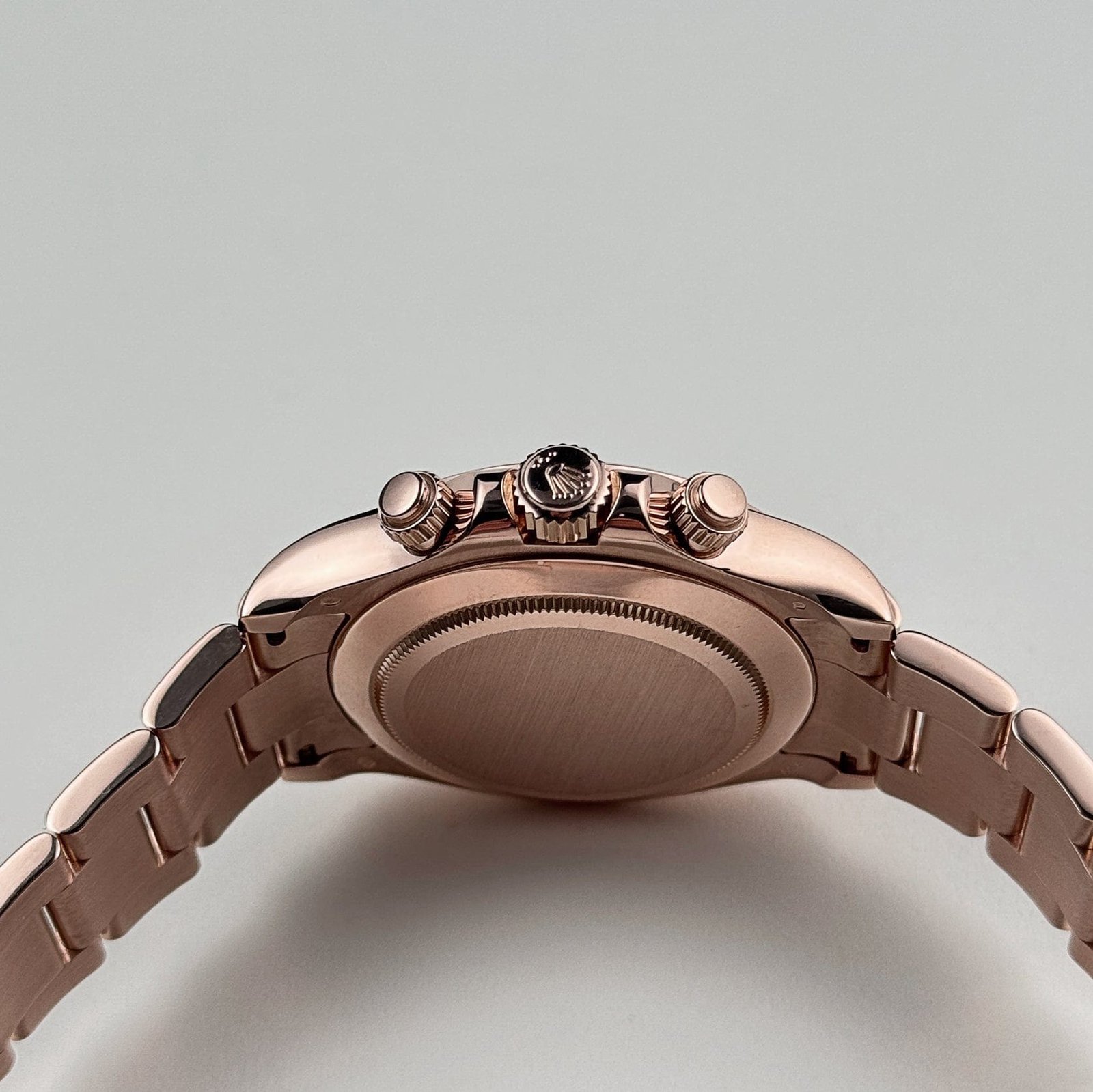 Rolex Daytona 116505 Rose Gold Sundust Diamond Baguette Dial (2015)