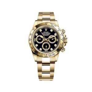 Rolex Daytona 116508 Yellow Gold Black Diamond Dial