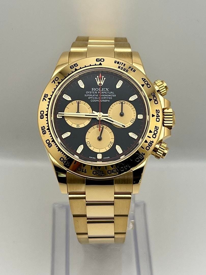 Rolex Daytona 116508 'Paul Newman' Yellow Gold Black Dial