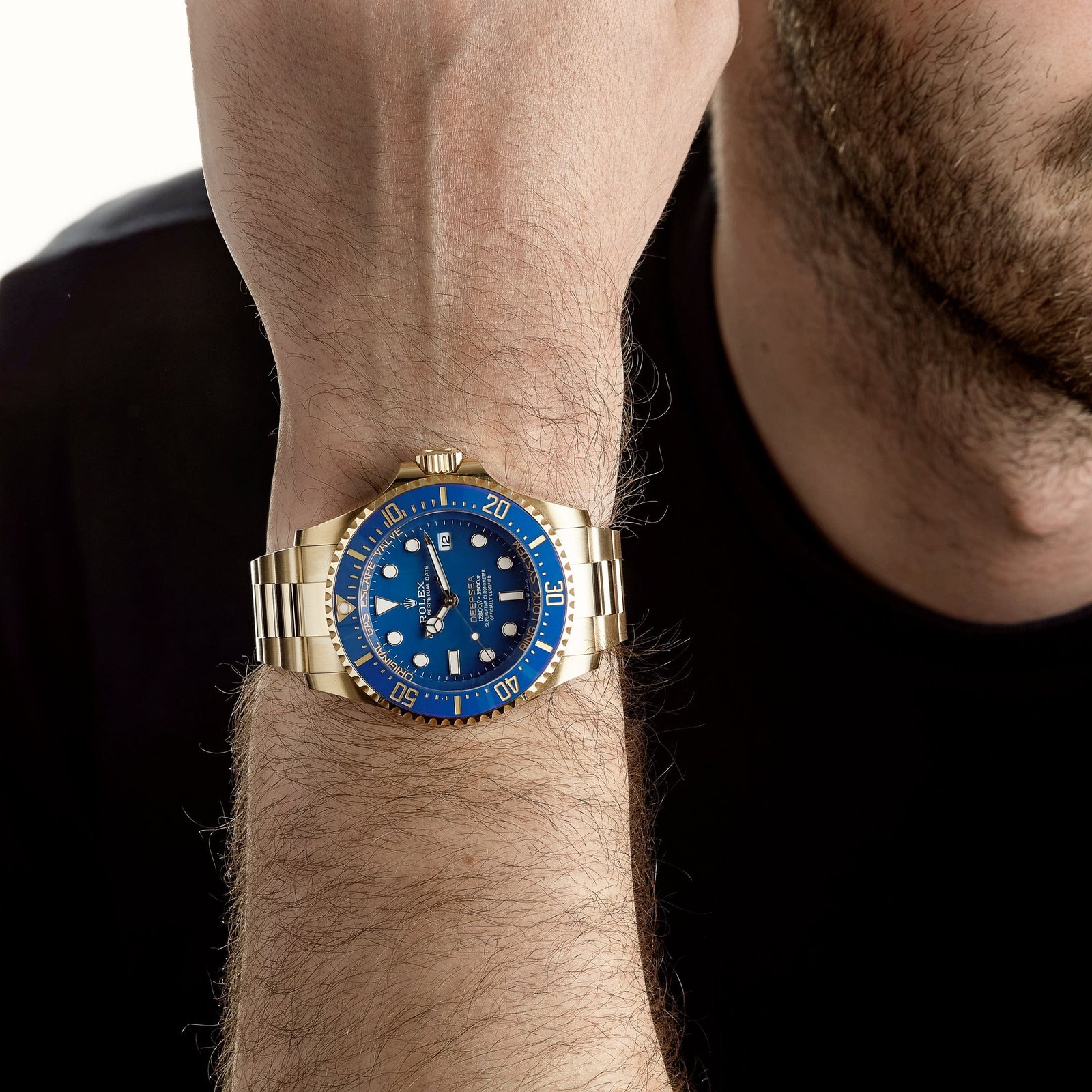 Rolex Deepsea 136668LB Yellow Gold Blue Dial Oyster (2024)