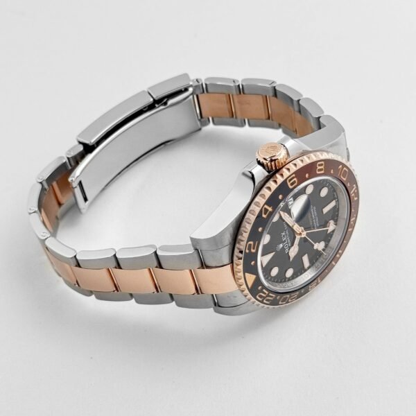 Rolex GMT-Master II 126711CHNR 'Root Beer' Rose Gold Stainless Black Dial (2023)