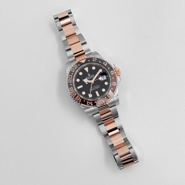 Rolex GMT-Master II 126711CHNR 'Root Beer' Rose Gold Stainless Black Dial (2023)