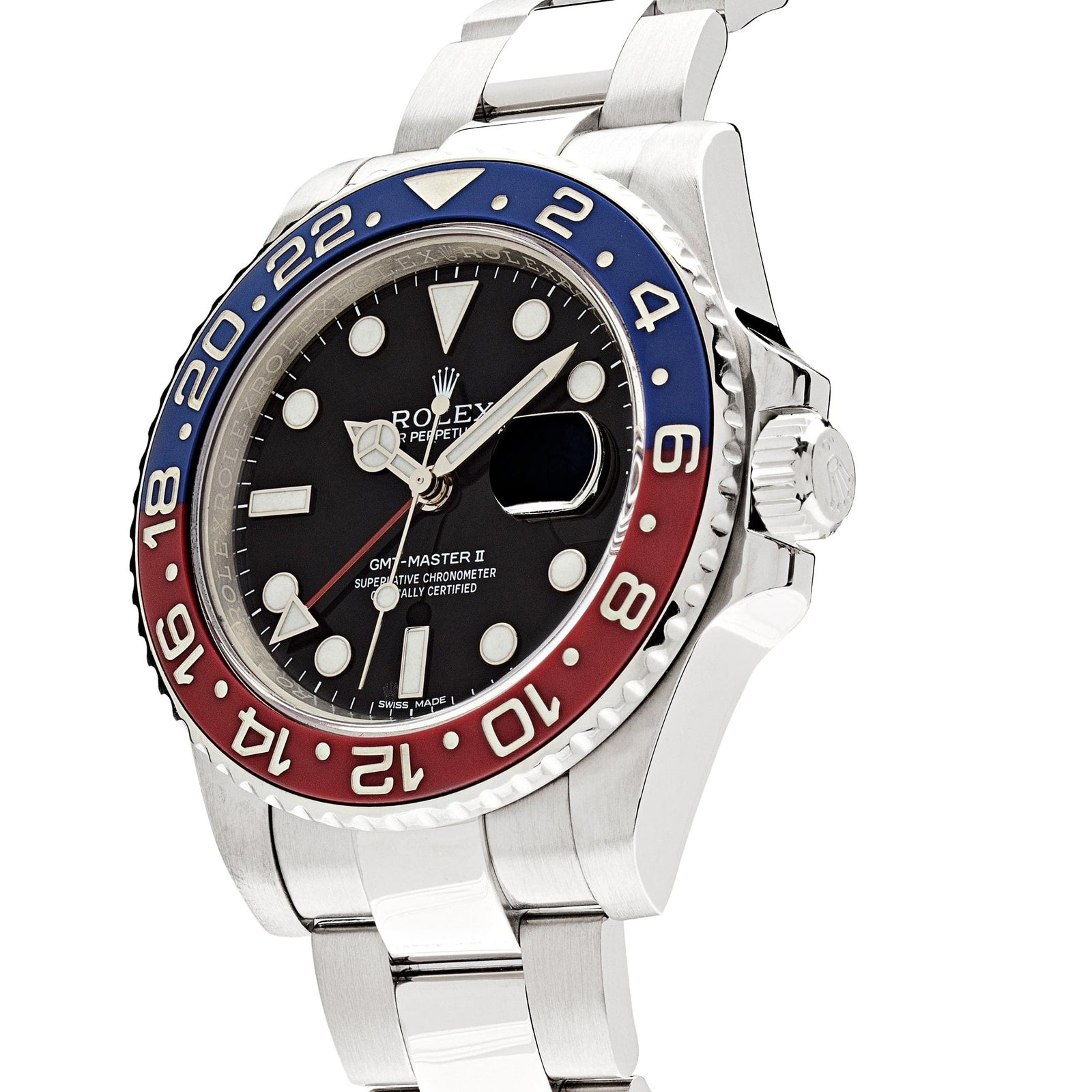 Rolex GMT-Master II 116719BLRO 'Pepsi' White Gold Black Dial (2017)