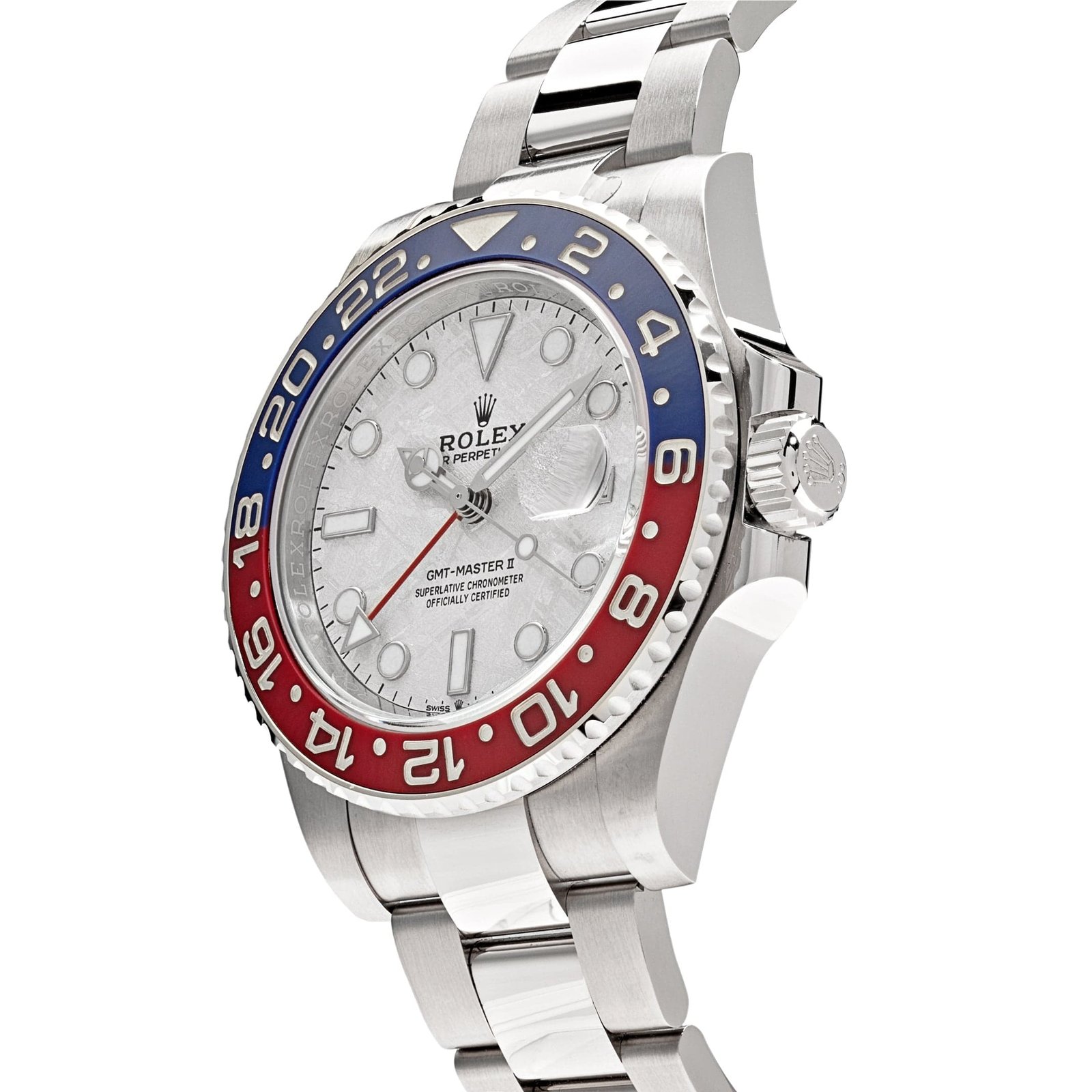 Rolex GMT-Master II 126719BLRO 'Pepsi' White Gold Meteorite Dial (2024)