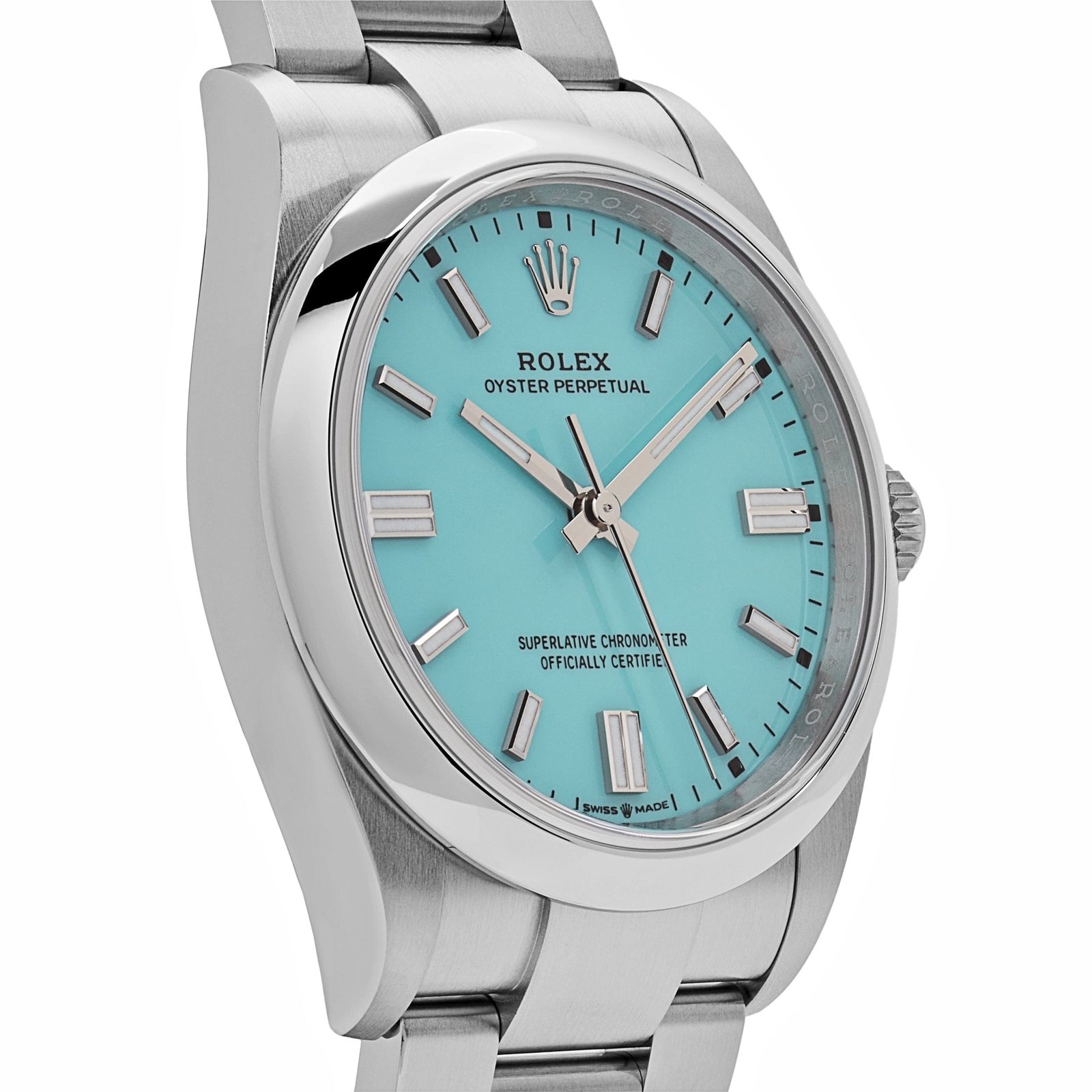 Rolex Oyster Perpetual 36 126000 Stainless Steel Baby Blue Dial (2024)