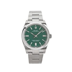 Rolex Oyster Perpetual 36 126000 Stainless Steel Green Dial