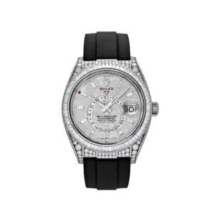 Rolex Sky-Dweller 336259TBR White Gold Meteorite Dial Diamond Bezel and Case