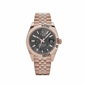 Rolex Sky-Dweller 336935 Everose Gold Slate Dial Jubilee