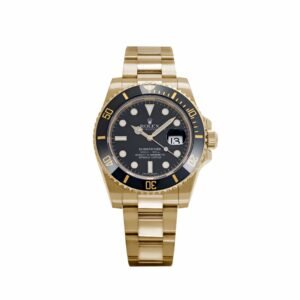 Rolex Submariner Date 116618LN Yellow Gold Black Dial (2015)