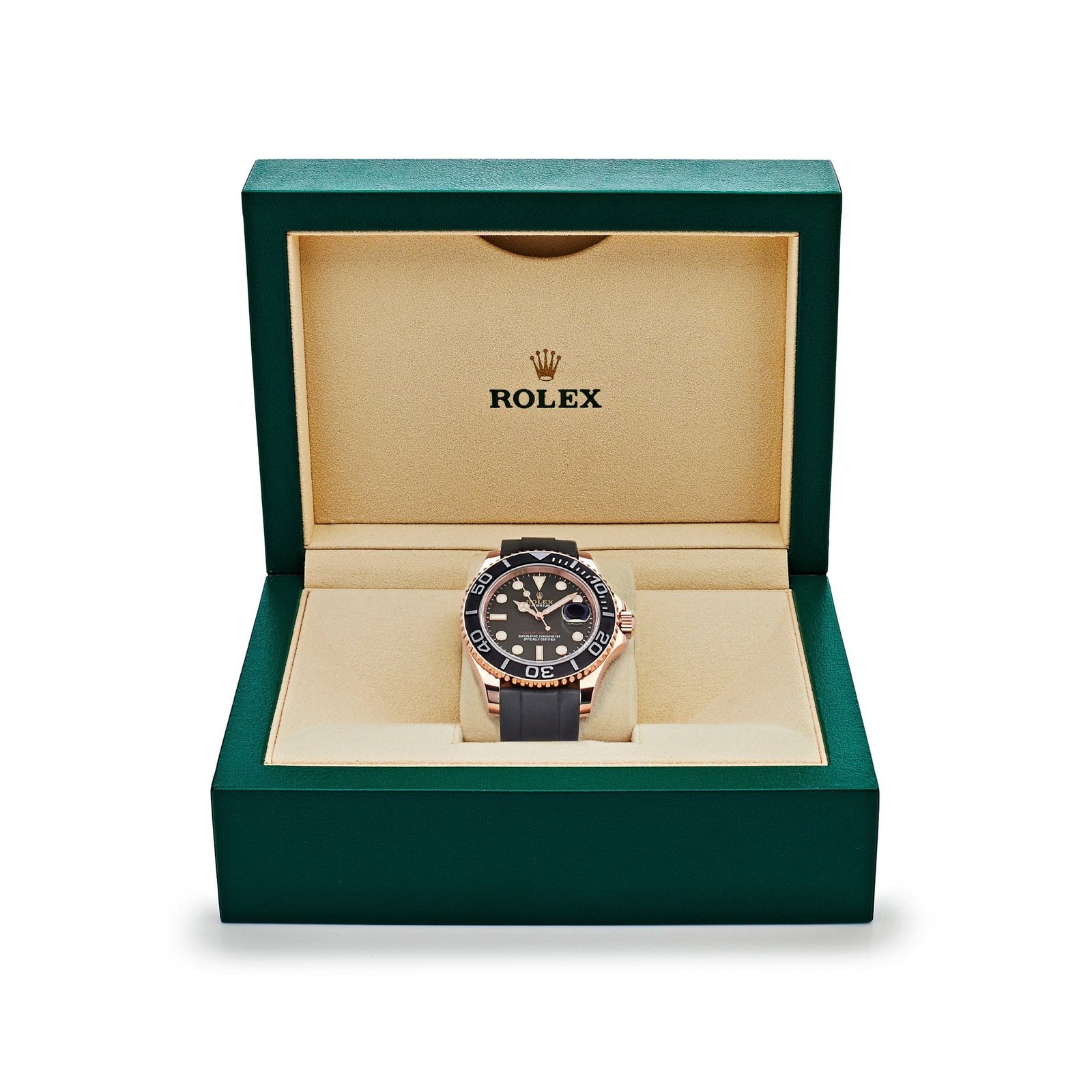 Rolex Yacht-Master 40 116655 Rose Gold Black Dial