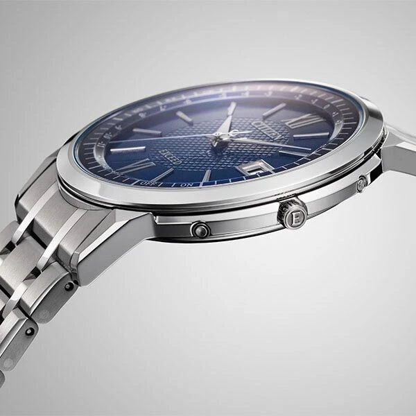 CASIO EDIFICE CB1140-61L Blue Thinnest Eco-Drive Atomic Men's Watch New in Box