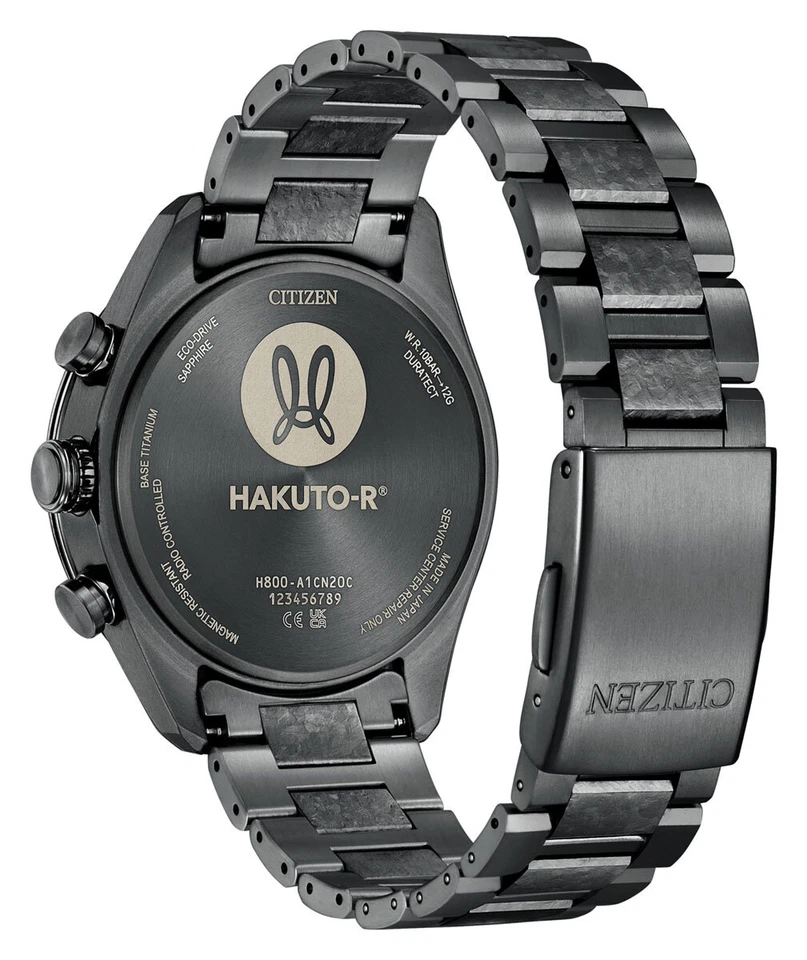 CITIZEN Attesa AT8287-62E Black HAKUTO-R Titanium Men's Watch New in Box