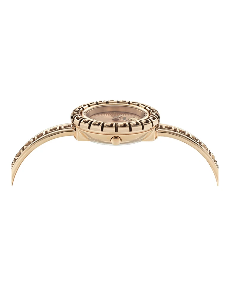 Versace Womens Rosegold 28mm Bracelet Fashion Watch