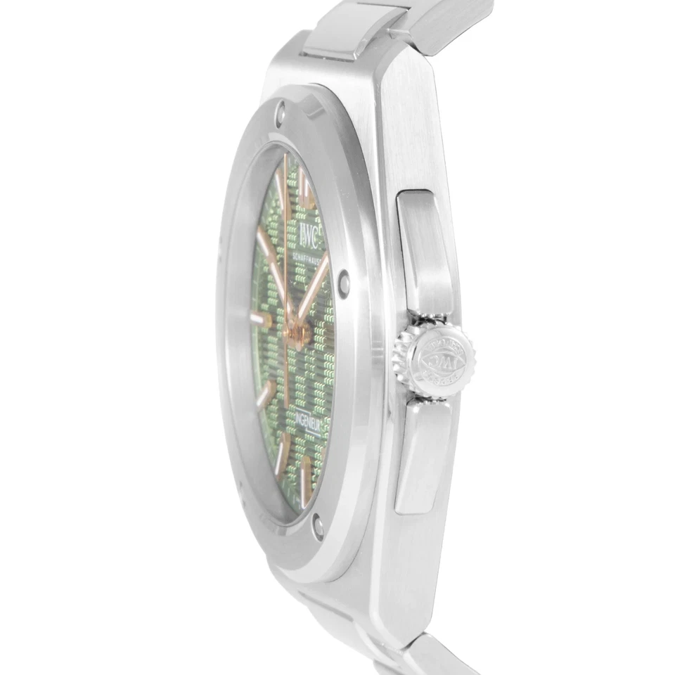 IWC Ingenieur Green Dial 40mm Steel