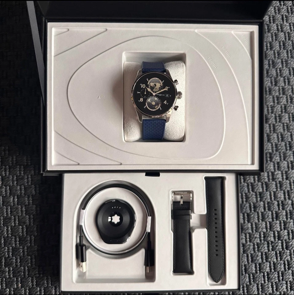 Montblanc Summit 3 Smart Watch - Titanium - Original Box