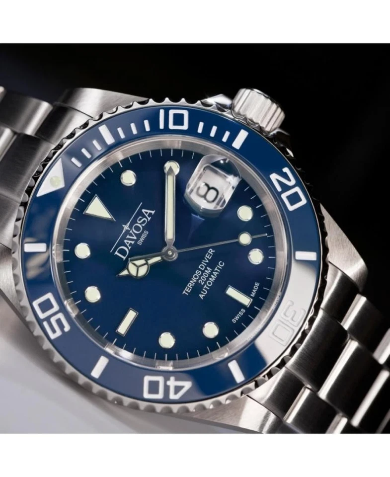 DAVOSA Men Automatic Casual Watch Classic Dress Waterproof Sport Luxury Swiss