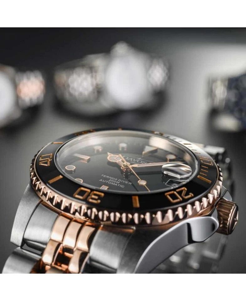 DAVOSA Women Automatic Casual Watch Classic Dress Waterproof Sport Luxury Swiss