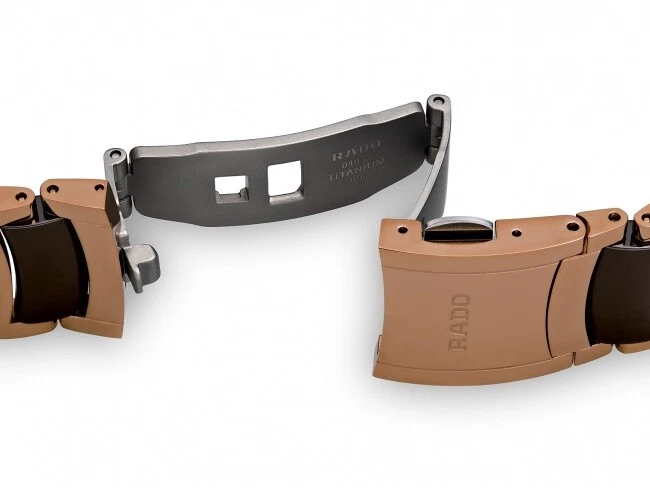 Rado Centrix Automatic Diamond High Tech Ceramic Brown Dial Men Watch R30036752