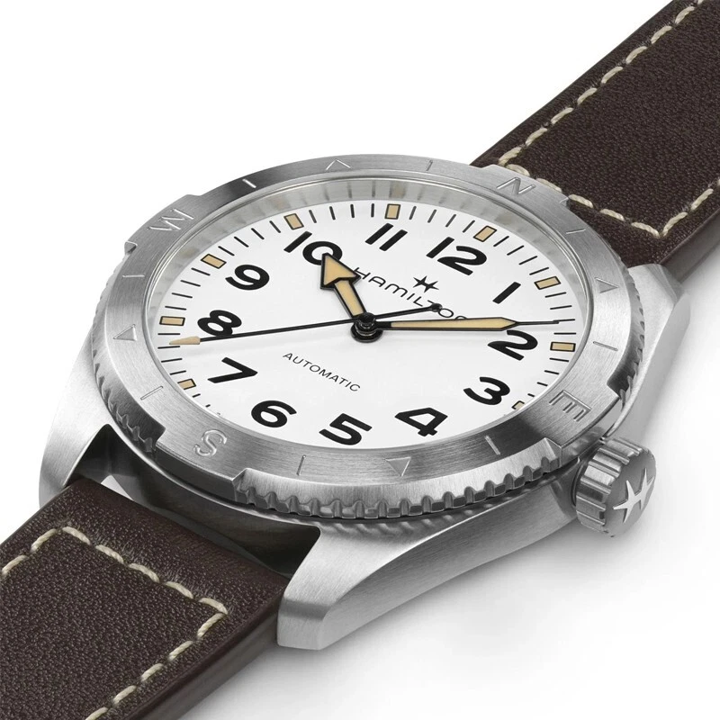 New Hamilton Khaki Field 41MM Expedition Auto White Dial Men's Watch H70315510