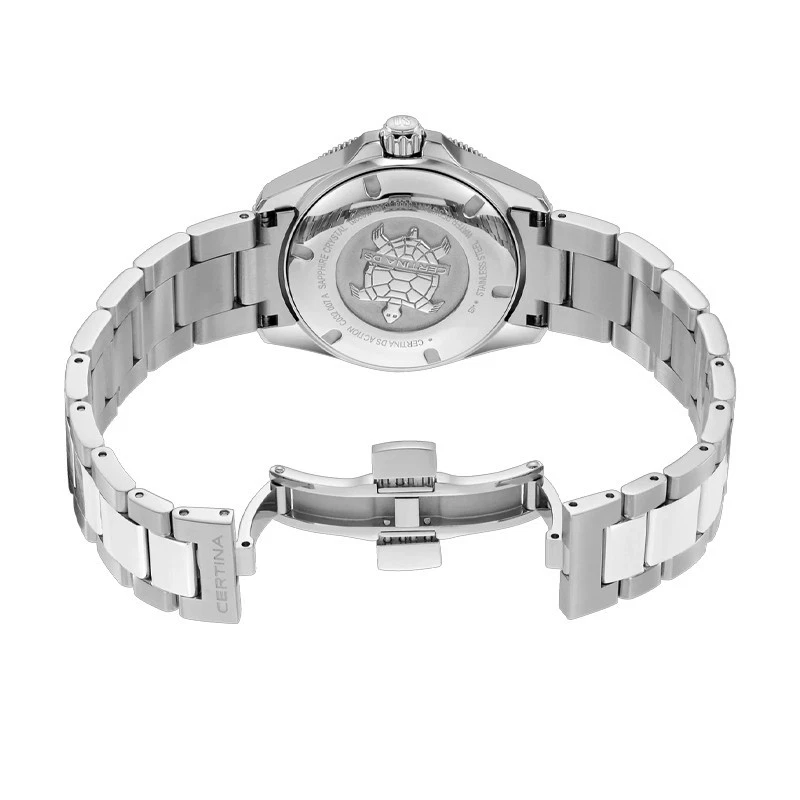 New Certina DS Action 34.5mm White Dial Women's Watch C0320071101100