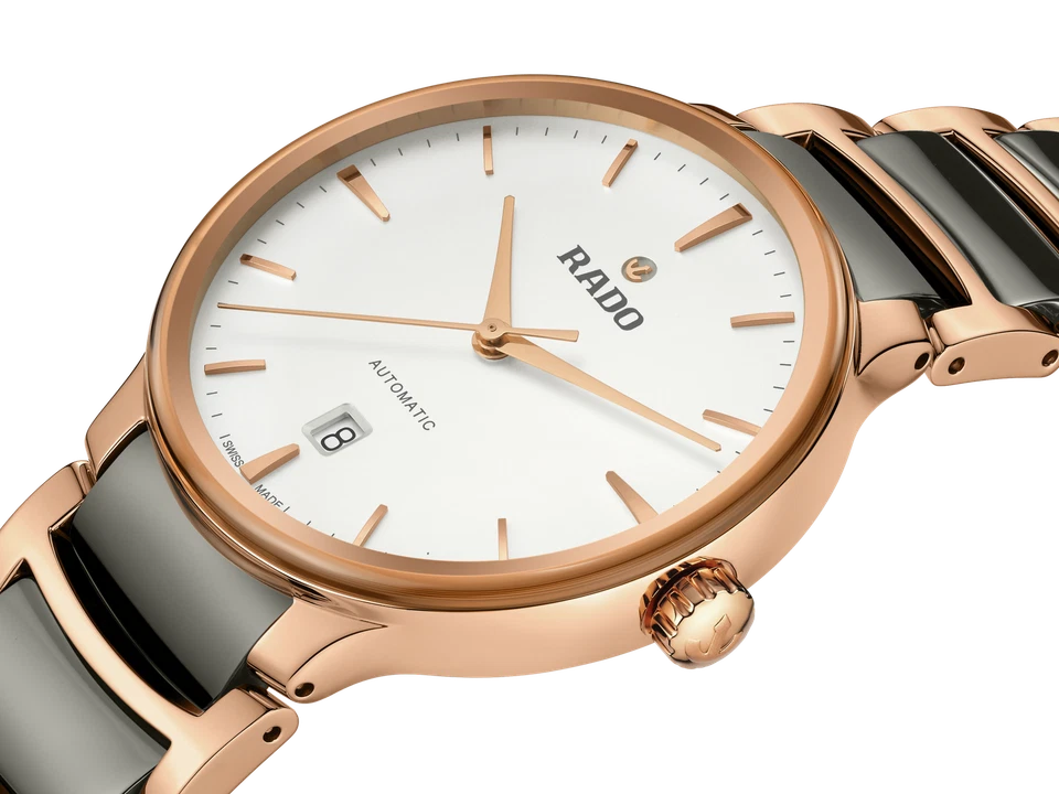 New Rado Centrix Automatic Stainless Steel White Dial Men's Watch R30017012